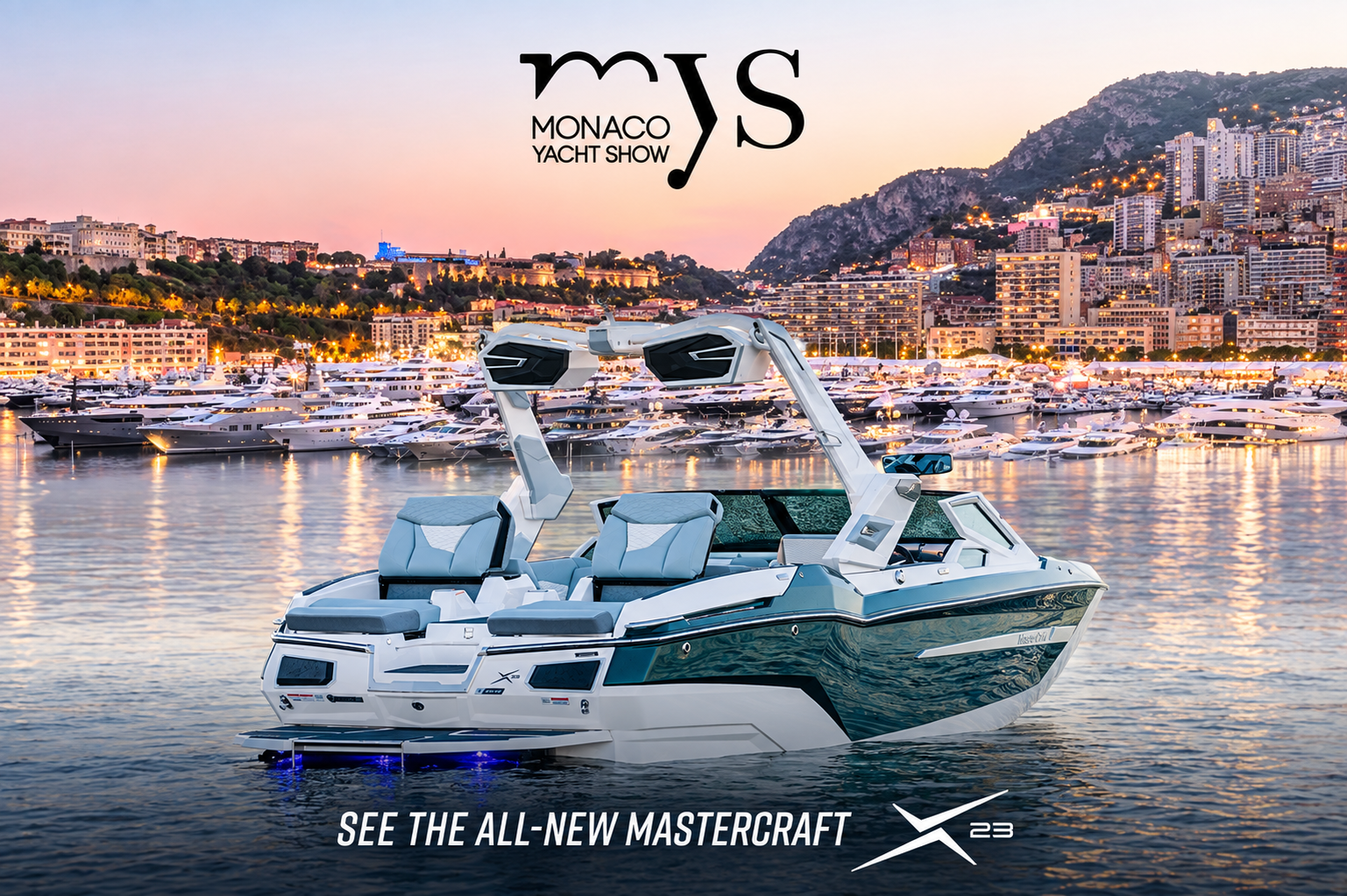 MasterCraft at the Monaco Yacht Show 2026